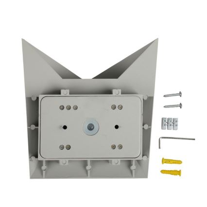 LED Spoljna zidna lampa LED/5W/230V 4000K IP65 sivo