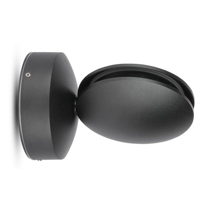 LED Vanjska zidna fleksibilna lampa LED/7W/230V 4000K IP65 crno