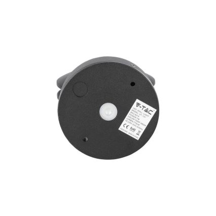 LED Vanjska zidna fleksibilna lampa LED/7W/230V 4000K IP65 crno
