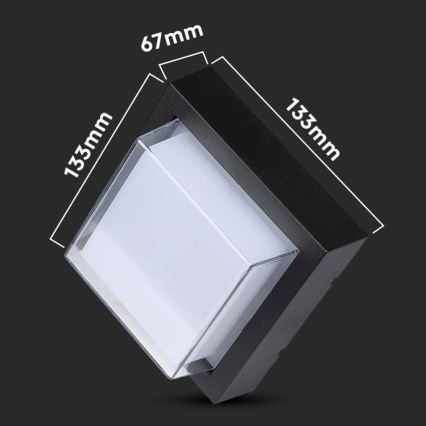 LED Spoljna zidna lampa LED/7W/230V IP65