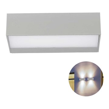 LED Spoljna zidna lampa LED/9W/230V 4000K IP65