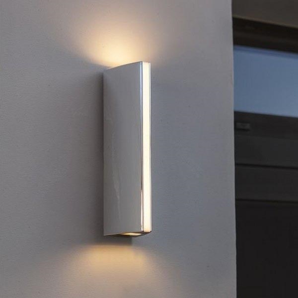 LED Spoljna zidna lampa LEO LED/14W/230V IP54 3000K