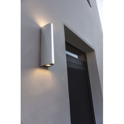 LED Spoljna zidna lampa LEO LED/14W/230V IP54 3000K