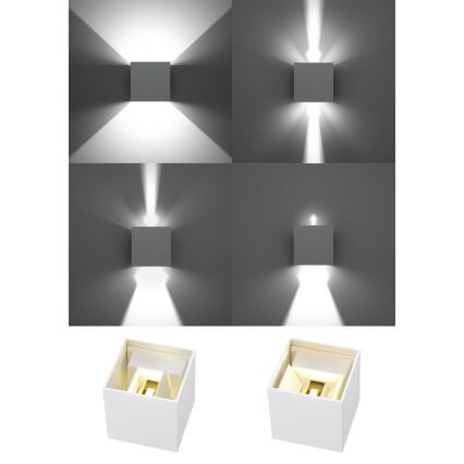 LED Spoljna zidna lampa LUCA LED/6W/230V IP54