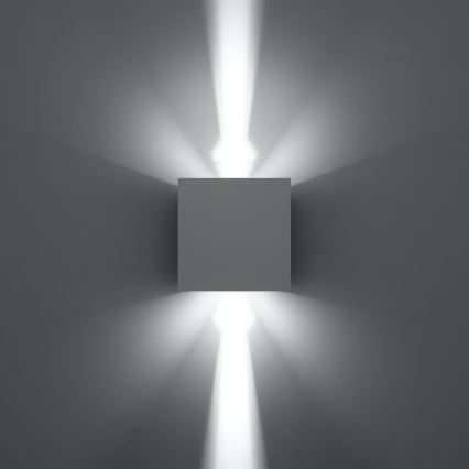 LED Spoljna zidna lampa LUCA LED/6W/230V IP54