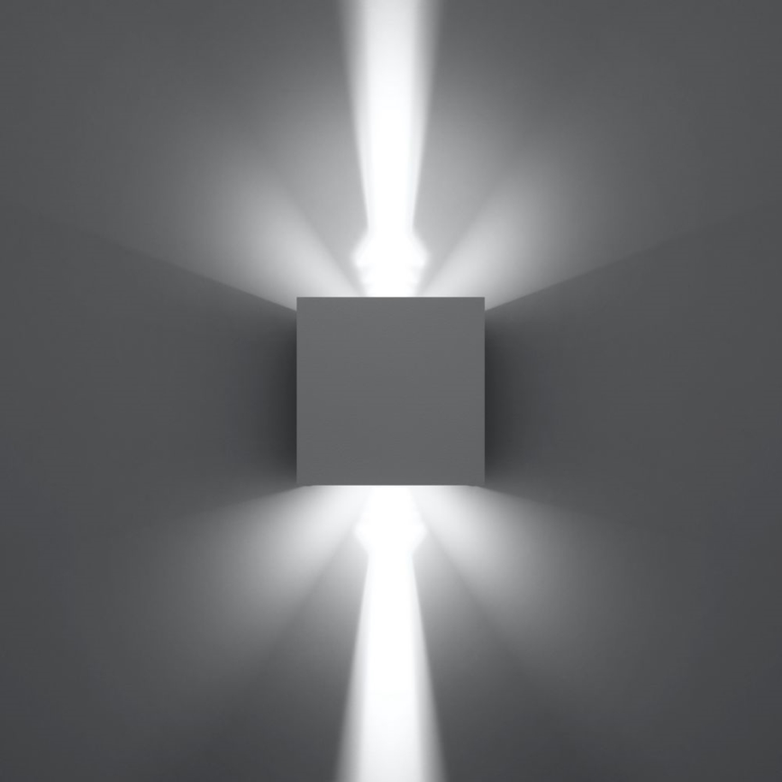 LED Spoljna zidna lampa LUCA LED/6W/230V IP54