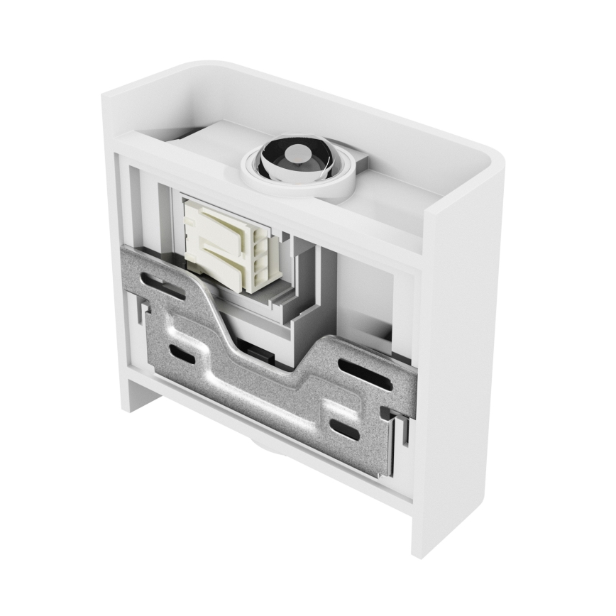LED Spoljna zidna lampa LUNARIX LED/2W/230V 3000-6000K CRI 90 IP54 bela