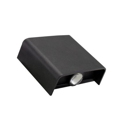 LED Spoljna zidna lampa LUNARIX LED/2W/230V 3000-6000K CRI 90 IP54 crno