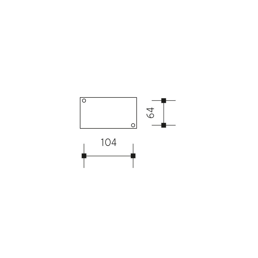 LED Spoljna zidna lampa NATURA LED/12W/230V 4000K IP65 braon/antracit