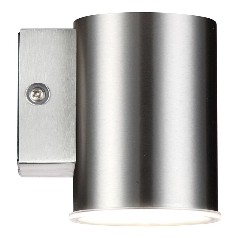 LED Spoljna zidna lampa NIVERO LED/6,5W IP44 mat krom