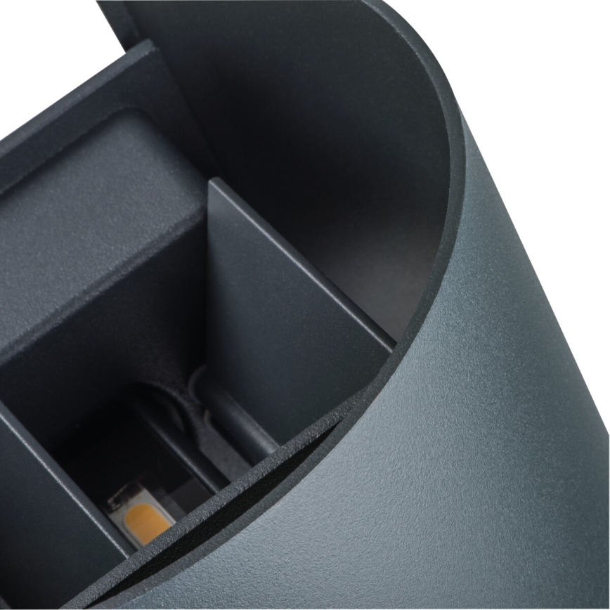 LED Spoljna zidna lampa REKA LED/7W/230V IP54 antracit