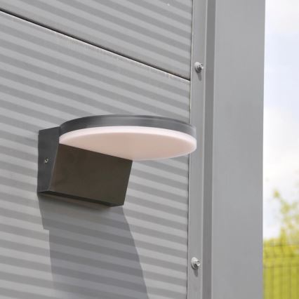 LED Spoljna zidna lampa TESA LED/10W/230V IP54 crno