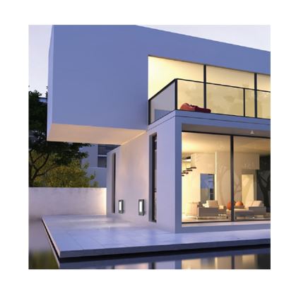LED Spoljna zidna lampa TORRE LED/10W/230V IP54 antracit