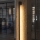LED Spoljna zidna lampa YALTE LED/8W/230V 3000K IP54 crno