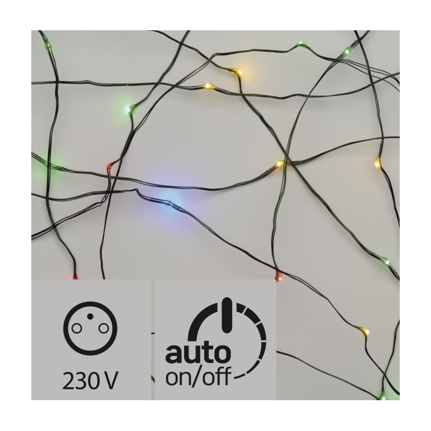 LED spoljni božićni lanac 150xLED 20m IP44 višebojni