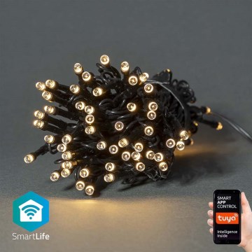 LED spoljni božićni lanac 50xLED/8 funkcija 10m IP65 Wi-Fi Tuya topla bela