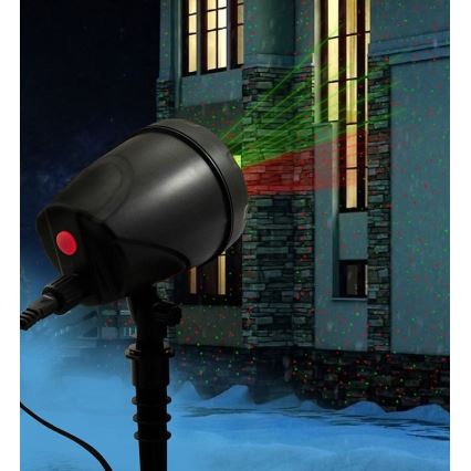 LED spoljni laserski projektor LED/5W/230V IP44