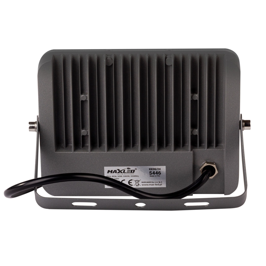 LED Spoljni reflektor LED/100W/230V 5000K IP65 sivo