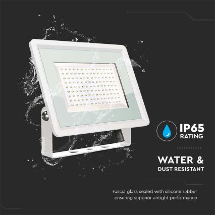 LED Spoljni reflektor LED/200W/230V 4000K IP65 bela