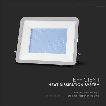 LED Spoljni reflektor SAMSUNG CHIP LED/200W/230V 4000K IP65 crno