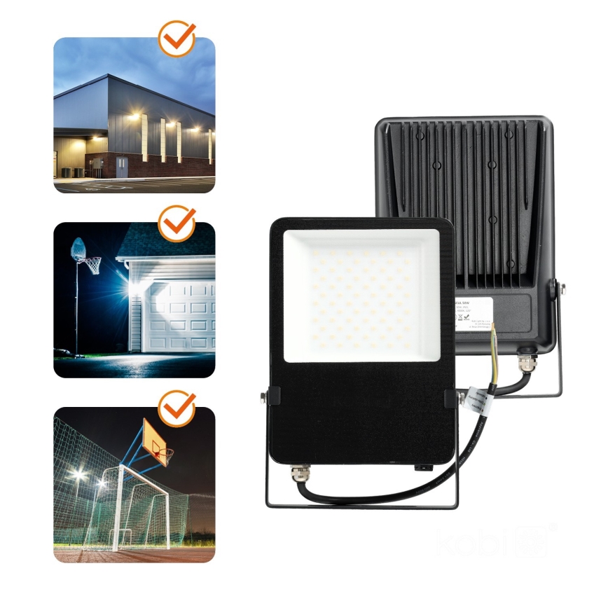 LED Spoljni reflektor LED/50W/230V 4000K 6500 lm IP65 IK06