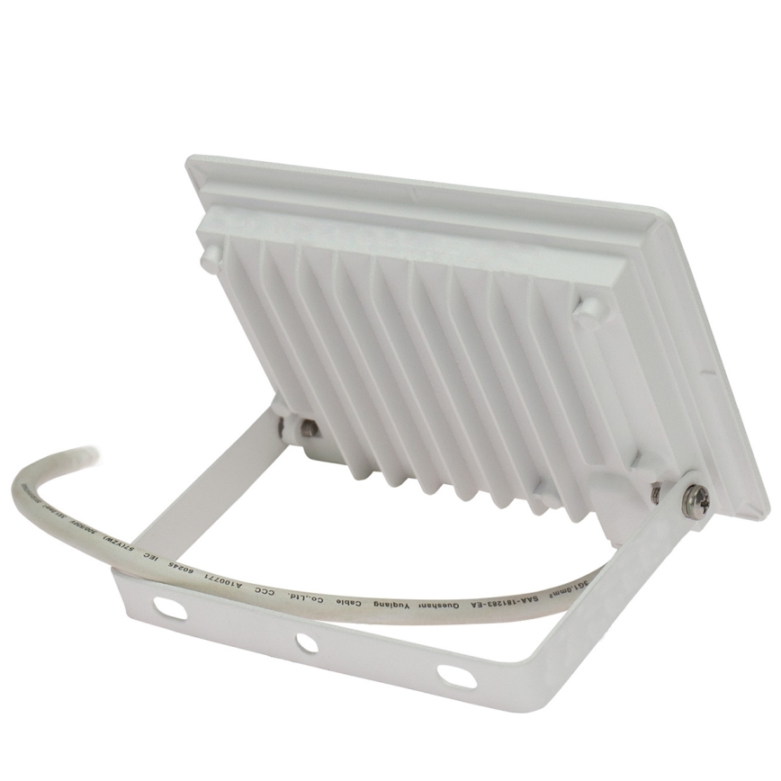 LED Spoljni reflektor NOCTIS LUX 3 LED/30W/230V 4000K IP65 bela