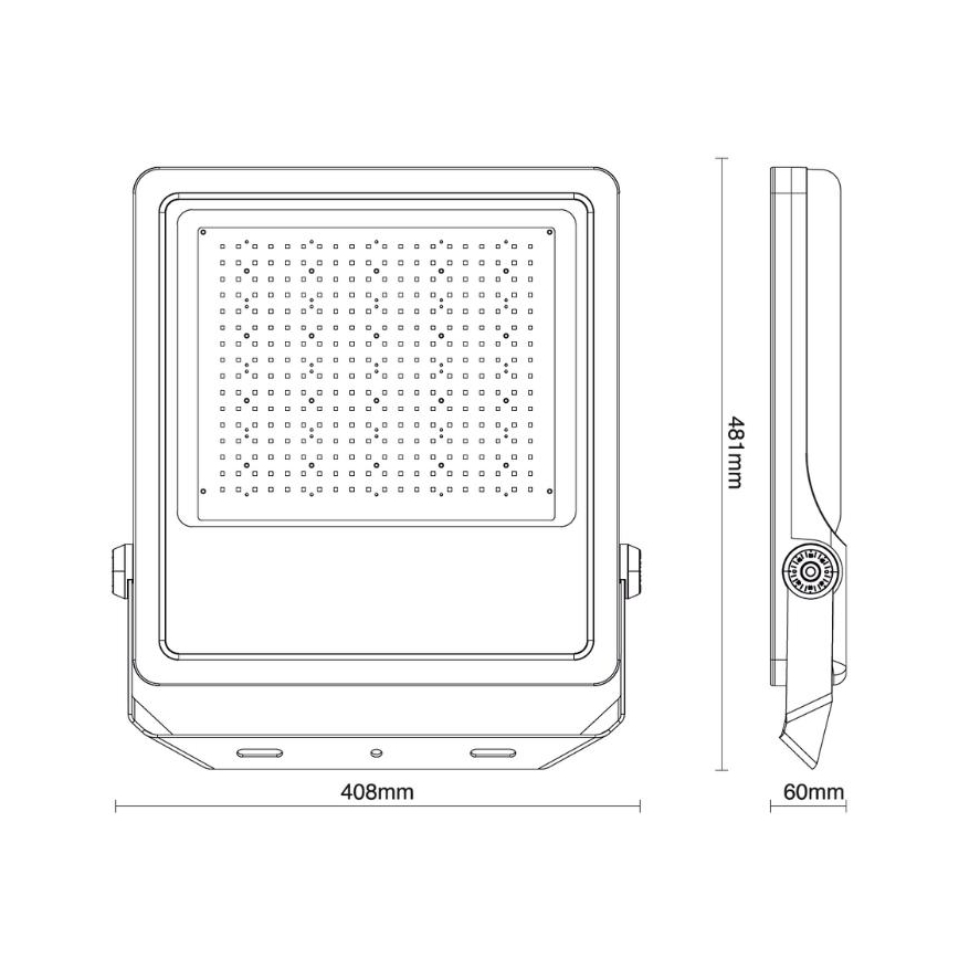 LED Spoljni reflektor PROFI PLUS LED/300W/230V 5000K IP66