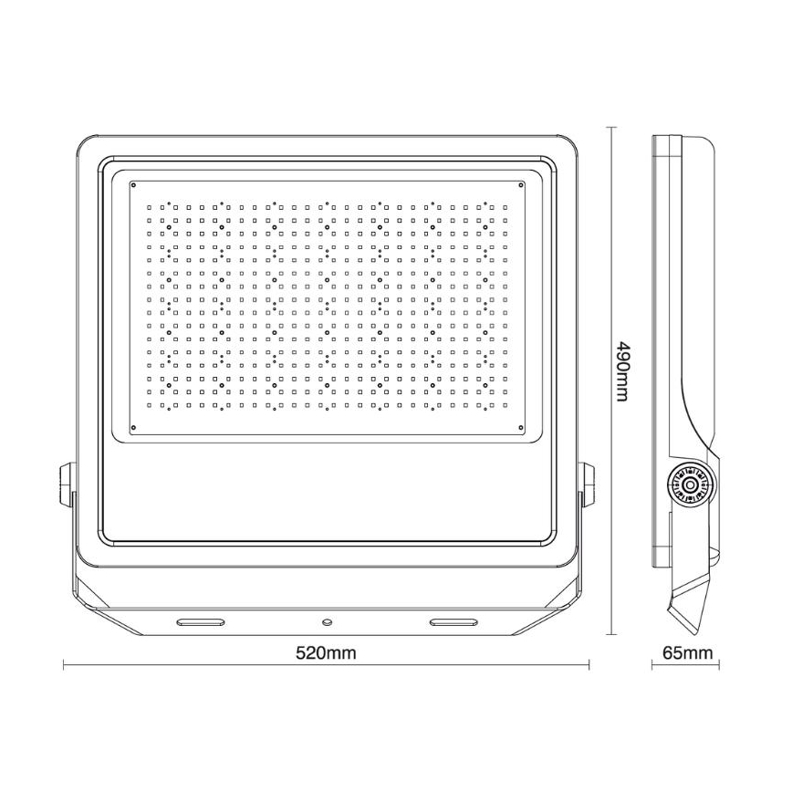 LED Spoljni reflektor PROFI PLUS LED/400W/230V 5000K IP66