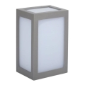 LED spoljno zidno svetlo LED/12W/230V 3000K IP65 sivo