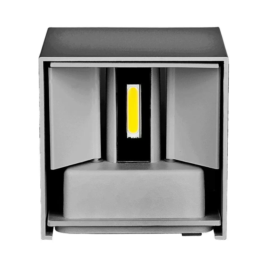LED Spoljno zidno svetlo LED/5W/230V 4000K IP65 sivo