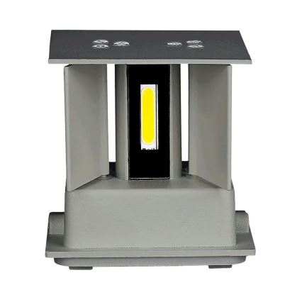 LED Spoljno zidno svetlo LED/5W/230V 4000K IP65 sivo