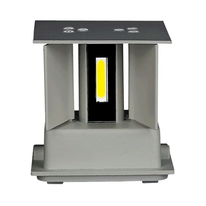 LED Spoljno zidno svetlo LED/5W/230V 4000K IP65 sivo