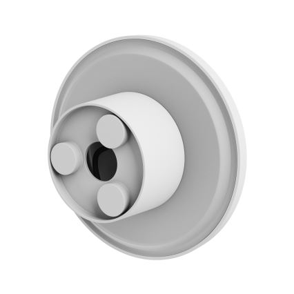 LED spoljašnje zidno svetlo PIATTA LED/9W/230V 3000/4000/6000K prečnik 12 cm IP44 belo