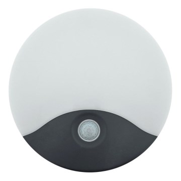 LED spoljno zidno svetlo sa senzorom pokreta LED/18W/230V IP44 belo