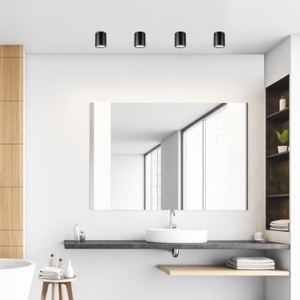 LED spot svetiljka TACO 1xE27/15W/230V crna