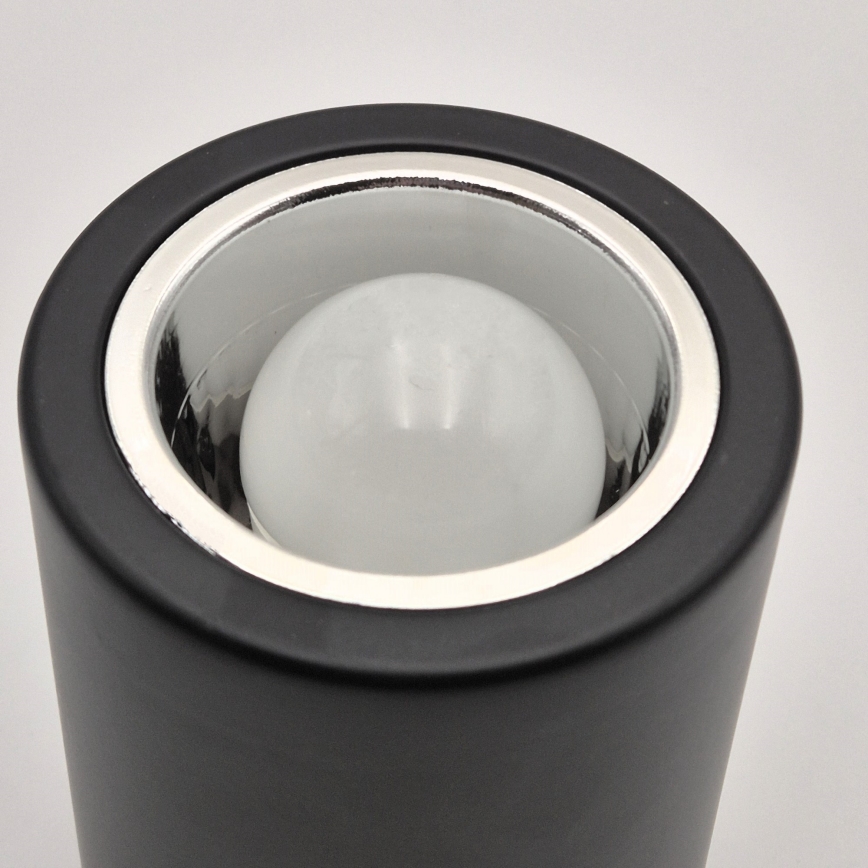 LED spot svetiljka TACO 1xE27/15W/230V crna