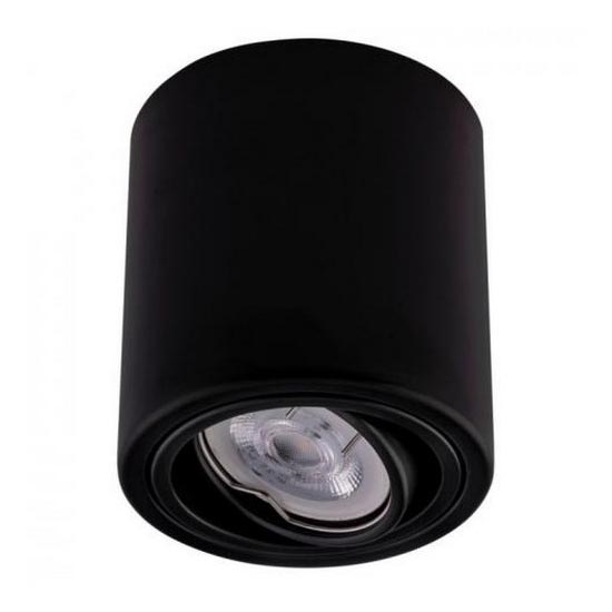 LED spot svetiljka TUBA 1xGU10/5W/230V 2700K crna
