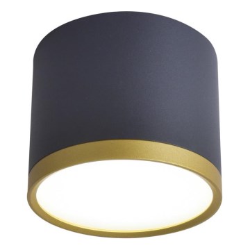 LED spot svetiljka TUBA LED/9W/230V crna/zlatna
