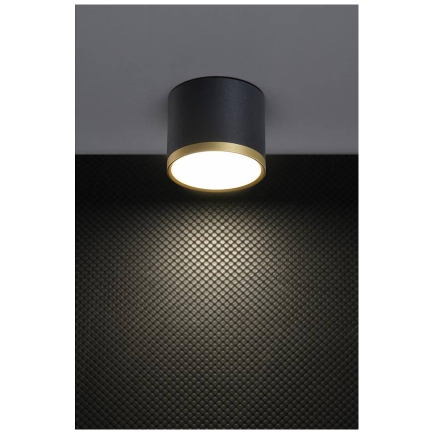 LED spot svetiljka TUBA LED/9W/230V crna/zlatna