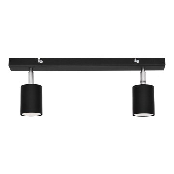 LED spot svetiljka TUNE 2xGU10/4,8W/230V crna