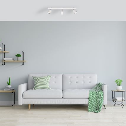 LED spot svetiljka TUNE 3xGU10/4,8W/230V bela