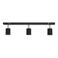 LED spot svetiljka TUNE 3xGU10/4,8W/230V crna