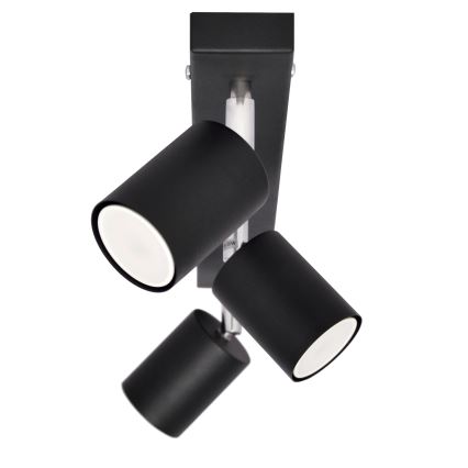 LED spot svetiljka TUNE 3xGU10/4,8W/230V crna