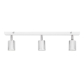 LED spot svetiljka TUNE 3xGU10/4,8W/230V mat hrom/bela