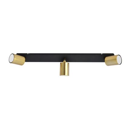 LED spot svetiljka TUNE 3xGU10/4,8W/230V zlatna/crna