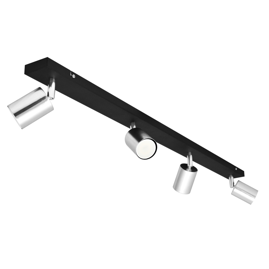 LED spot svetiljka TUNE 4xGU10/4,8W/230V mat hrom/crna