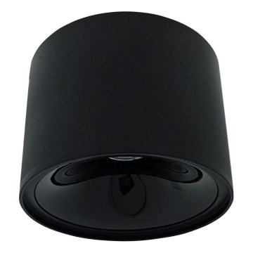 LED spot svetlo LED/9W/230V prečnik 9 cm crna