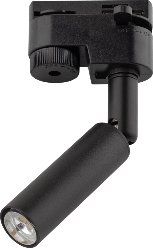 LED spot svetlo za jednofazni šinski sistem LAGOS 1xG9/3W/230V crna