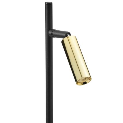 LED Stona lampa LAGOS 1xG9/6W/230V 4000K crno/zlatna