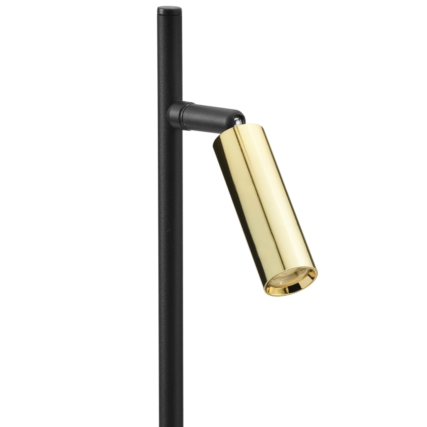 LED Stona lampa LAGOS 1xG9/6W/230V 4000K crno/zlatna